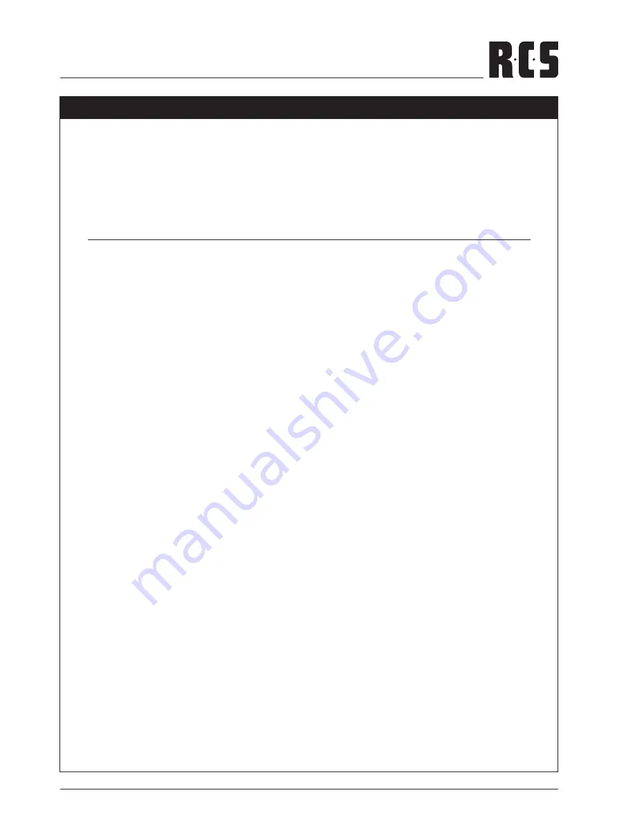 RCS VLZ-6360 A Operating Instructions Manual Download Page 3