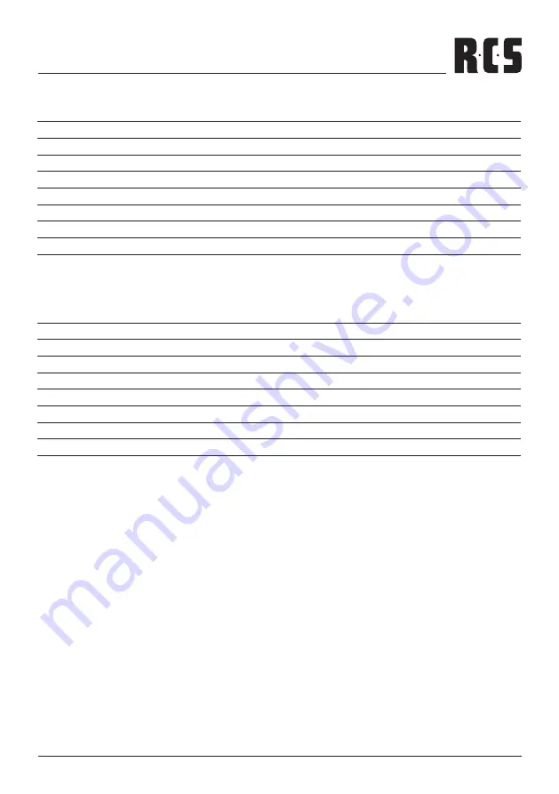 RCS WB-016 Operating Instructions Manual Download Page 11