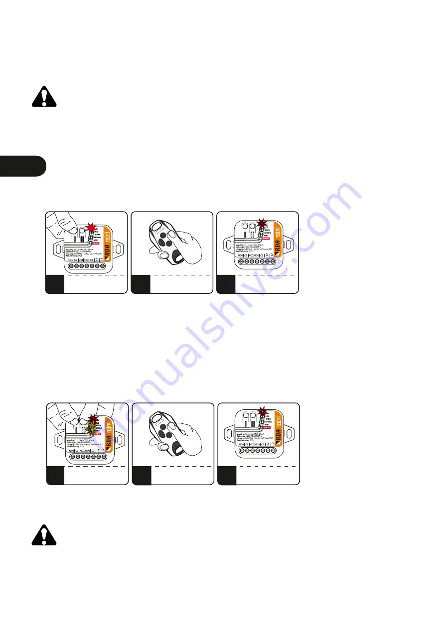 RDA mini 868 Assembly And Operating Manual Download Page 4