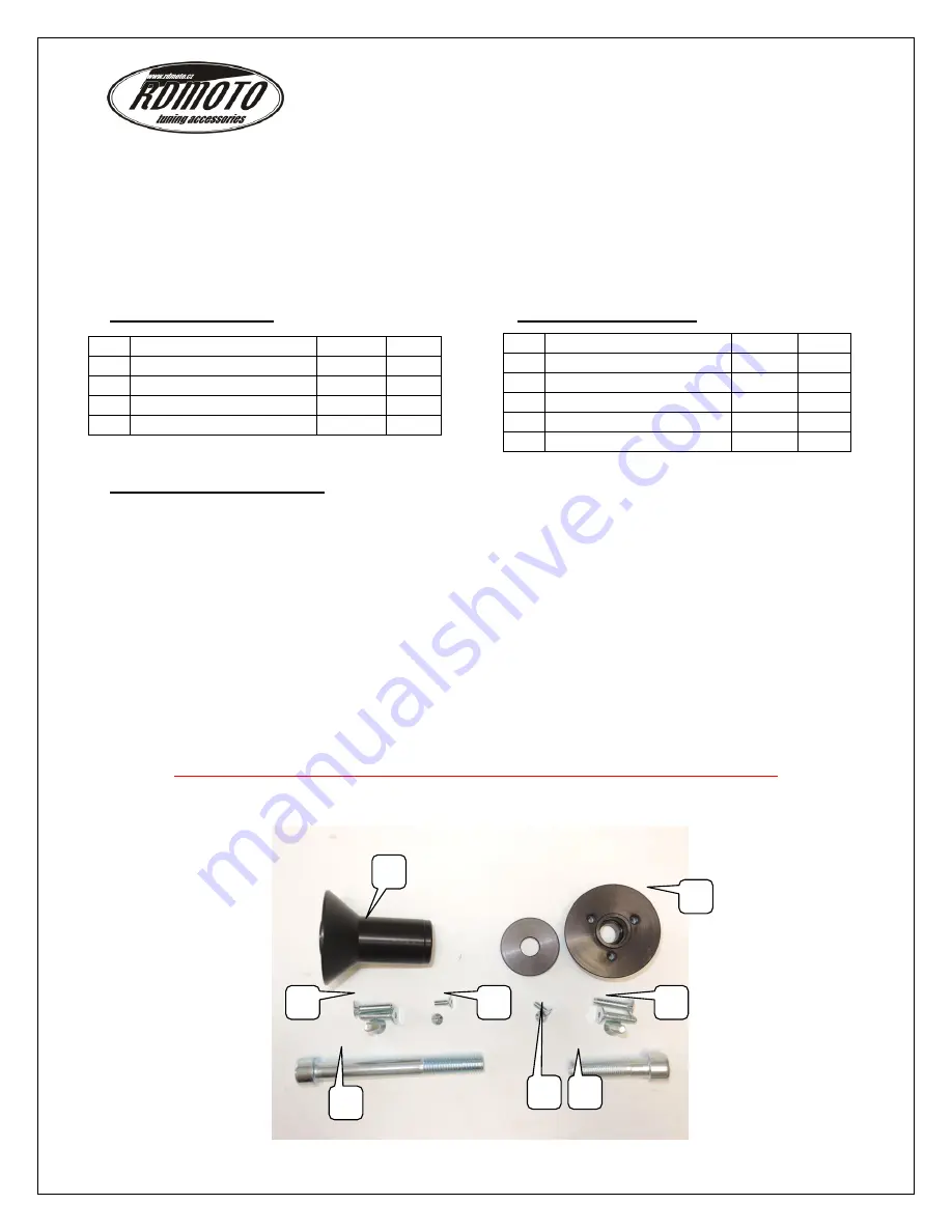 RDMOTO Y36S Instructions For Assembly Download Page 1