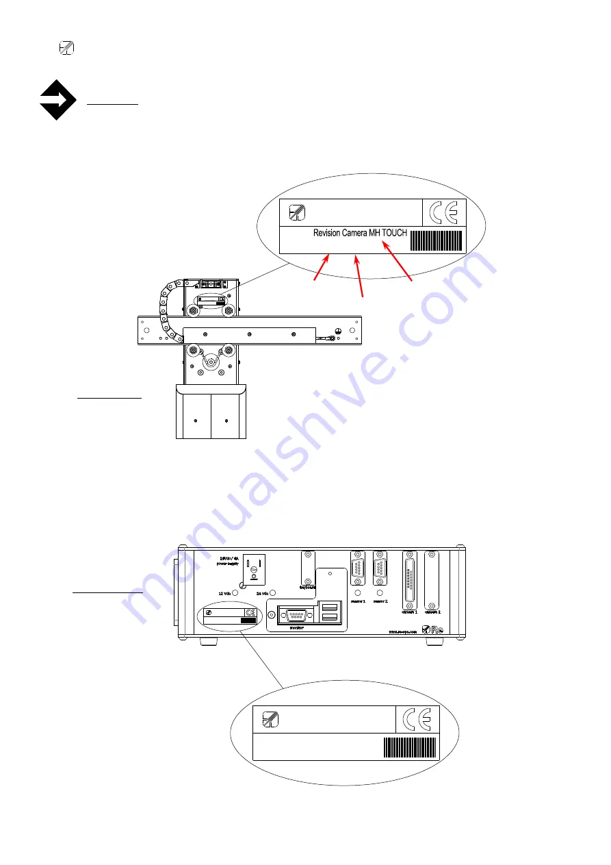 Re Revision II Plus Touch Instructions For Installation, Use And Maintenance Manual Download Page 46