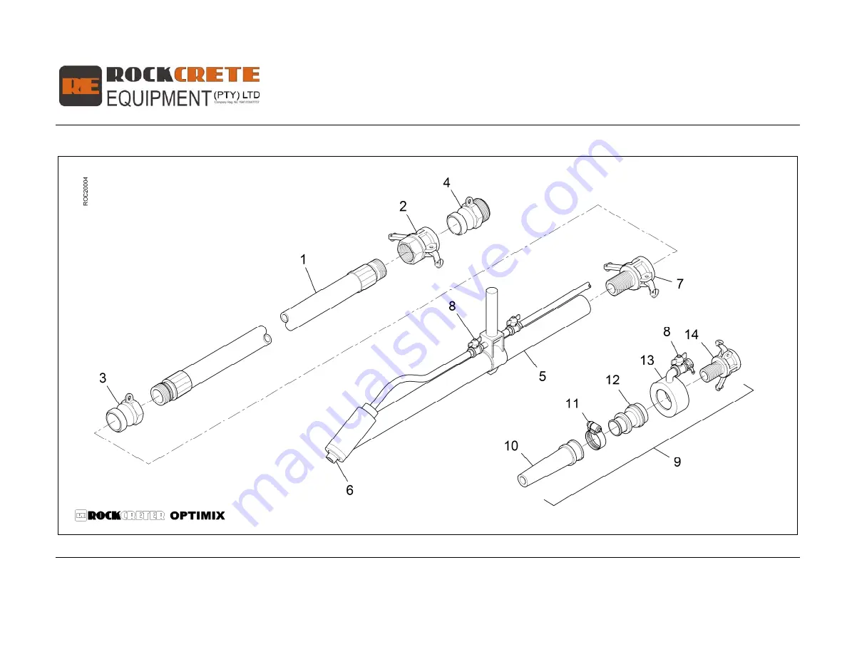 Re ROCKCRETER OPTIMIX 1.5 Скачать руководство пользователя страница 22