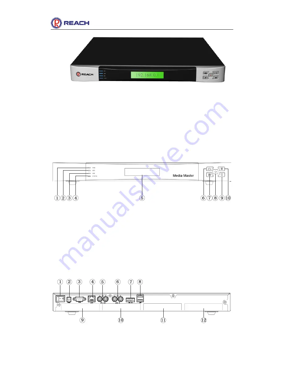 Reach REACH CL4000 Series Скачать руководство пользователя страница 7