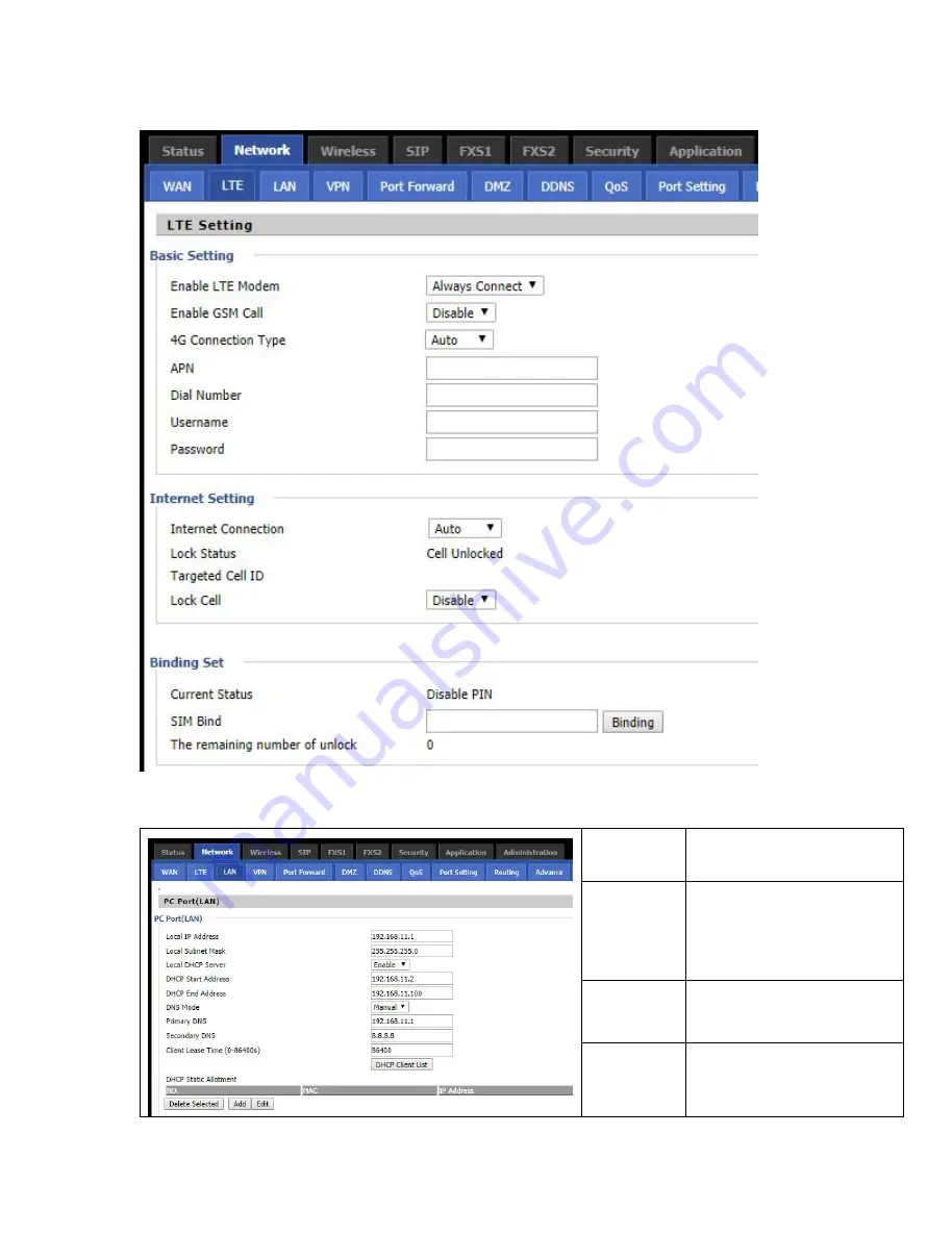 ReadyNet LTE520 User Manual Download Page 14