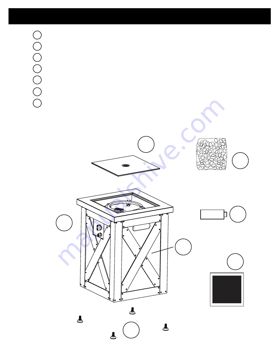 Real Flame 1726LP Farmhouse Column Owner'S Manual Download Page 22