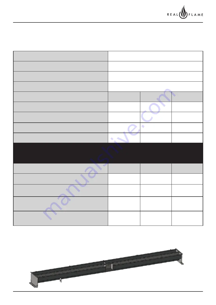 Real Flame Element 1200 MARK 2 Installation And Operation Manual Download Page 5