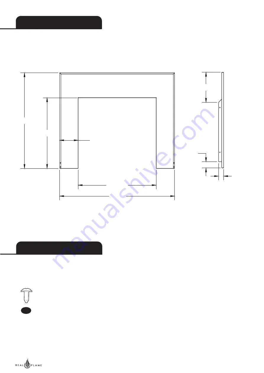 Real Flame EVO EVO750TRIM-AU Assembly Instructions Manual Download Page 11