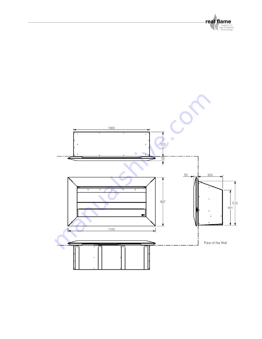 Real Flame EXURO IO1000 Installation & Operating Manual Download Page 11