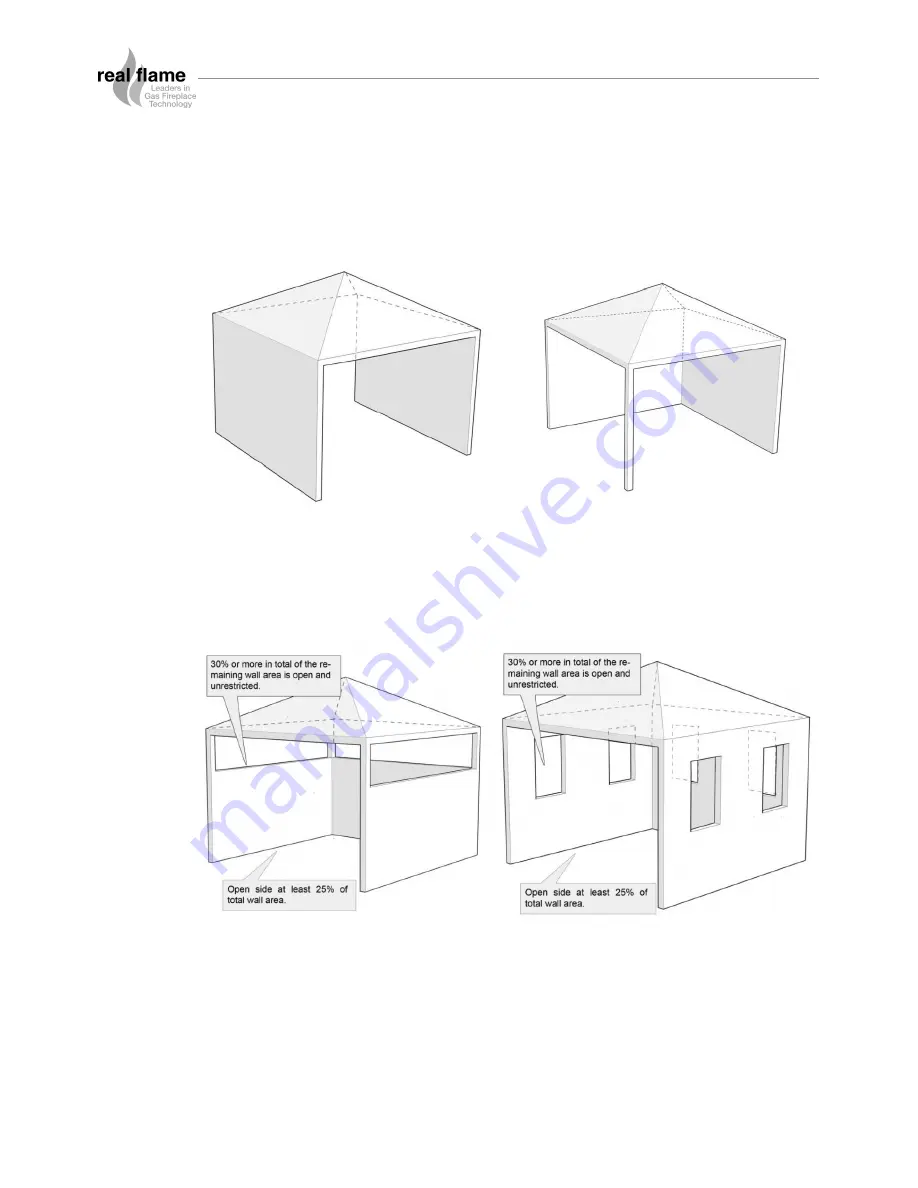 Real Flame EXURO IO1000 Installation & Operating Manual Download Page 14