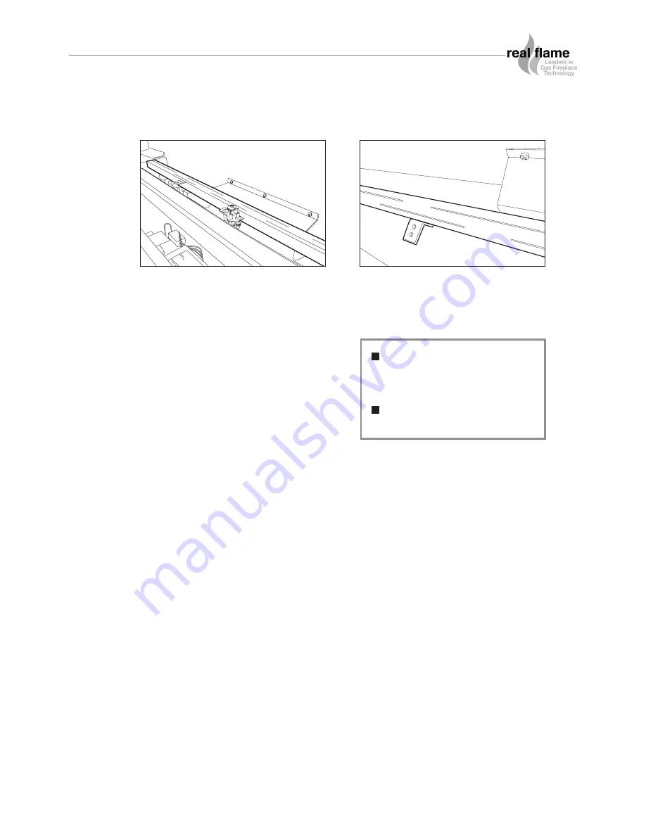 Real Flame LANDSCAPE BALANCED Installation & Operating Manual Download Page 21