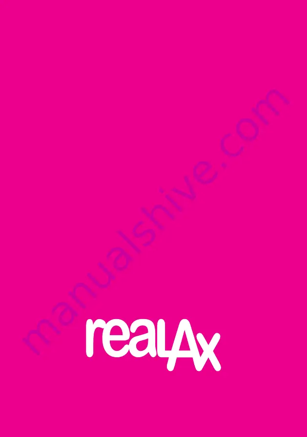 Realax APY Operating Instructions Manual Download Page 1