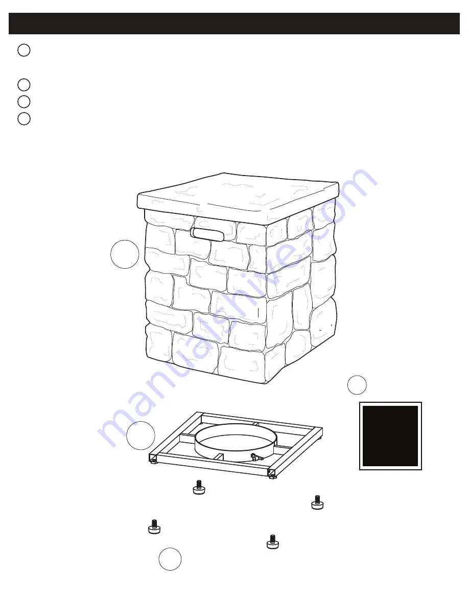 RealFlame 11815-BF Manual Download Page 3