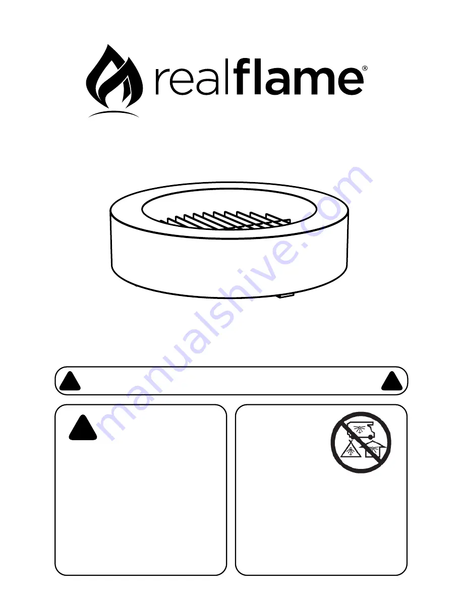 RealFlame 900 Seneca Скачать руководство пользователя страница 9