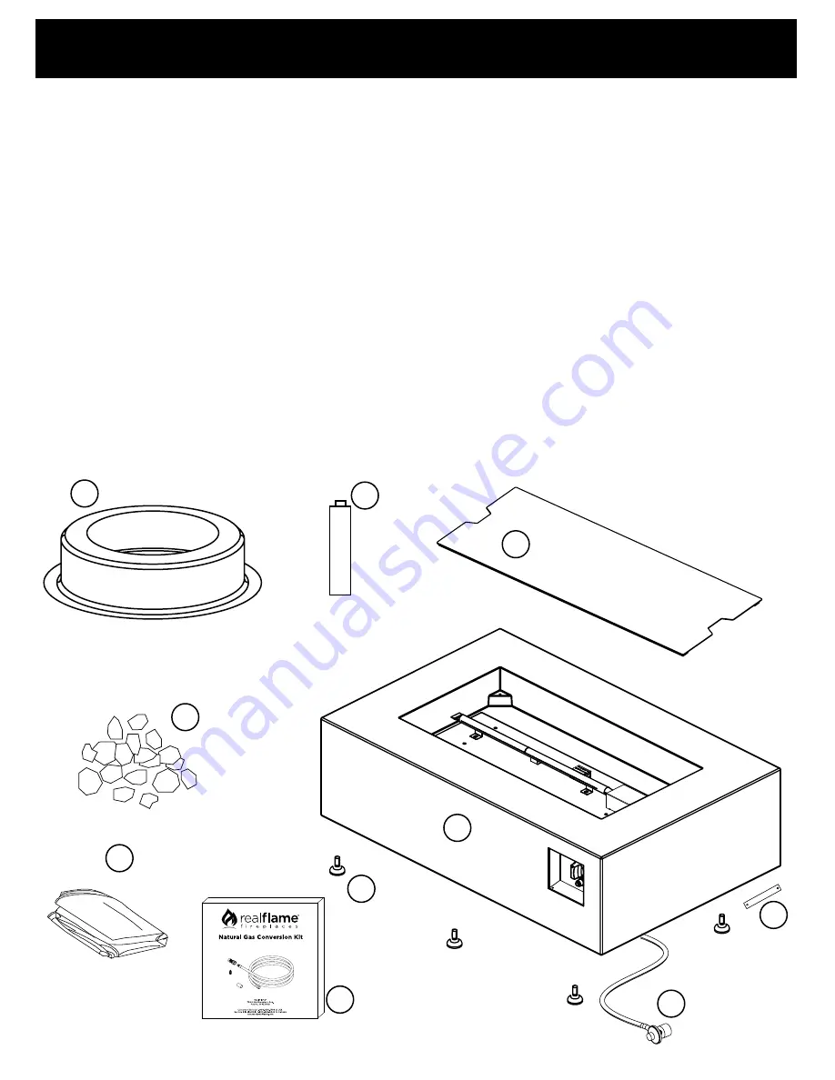 RealFlame Aegean C9813LP Owner'S Manual Download Page 38