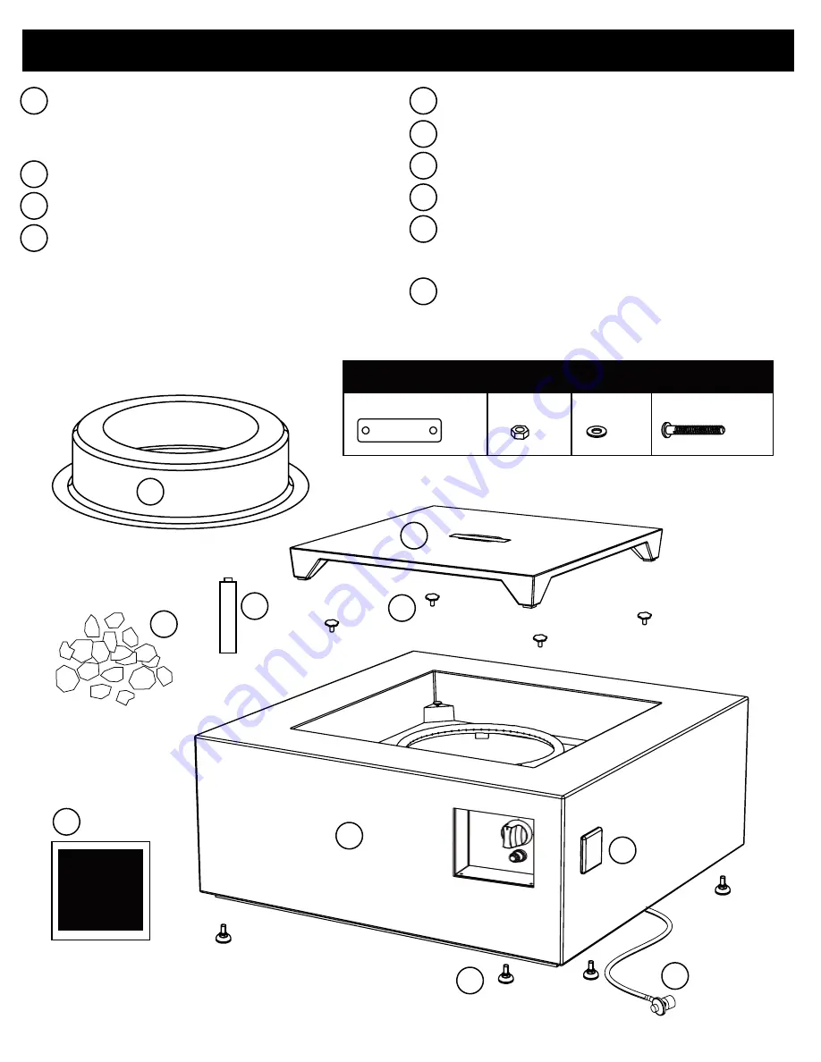 RealFlame Baltic LPT9620 Owner'S Manual Download Page 8