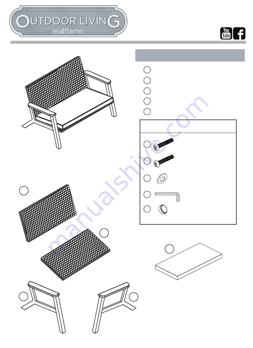 RealFlame Norwood 1121 Скачать руководство пользователя страница 5