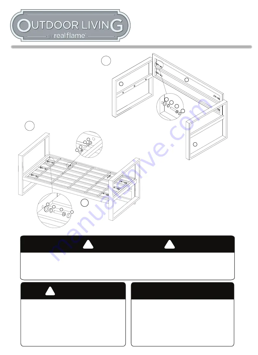 RealFlame Outdoor Living 9621 Скачать руководство пользователя страница 12