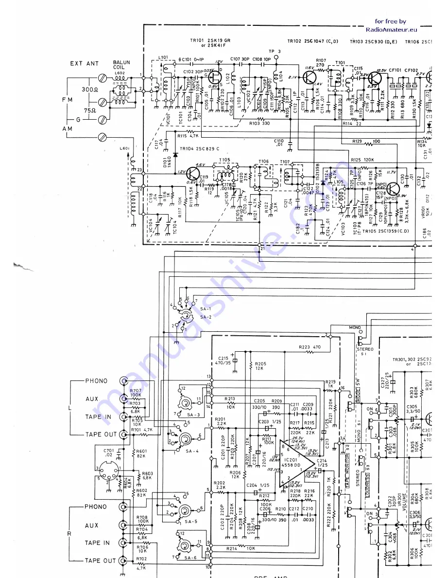 Realistic 31-2080 Service Manual Download Page 6