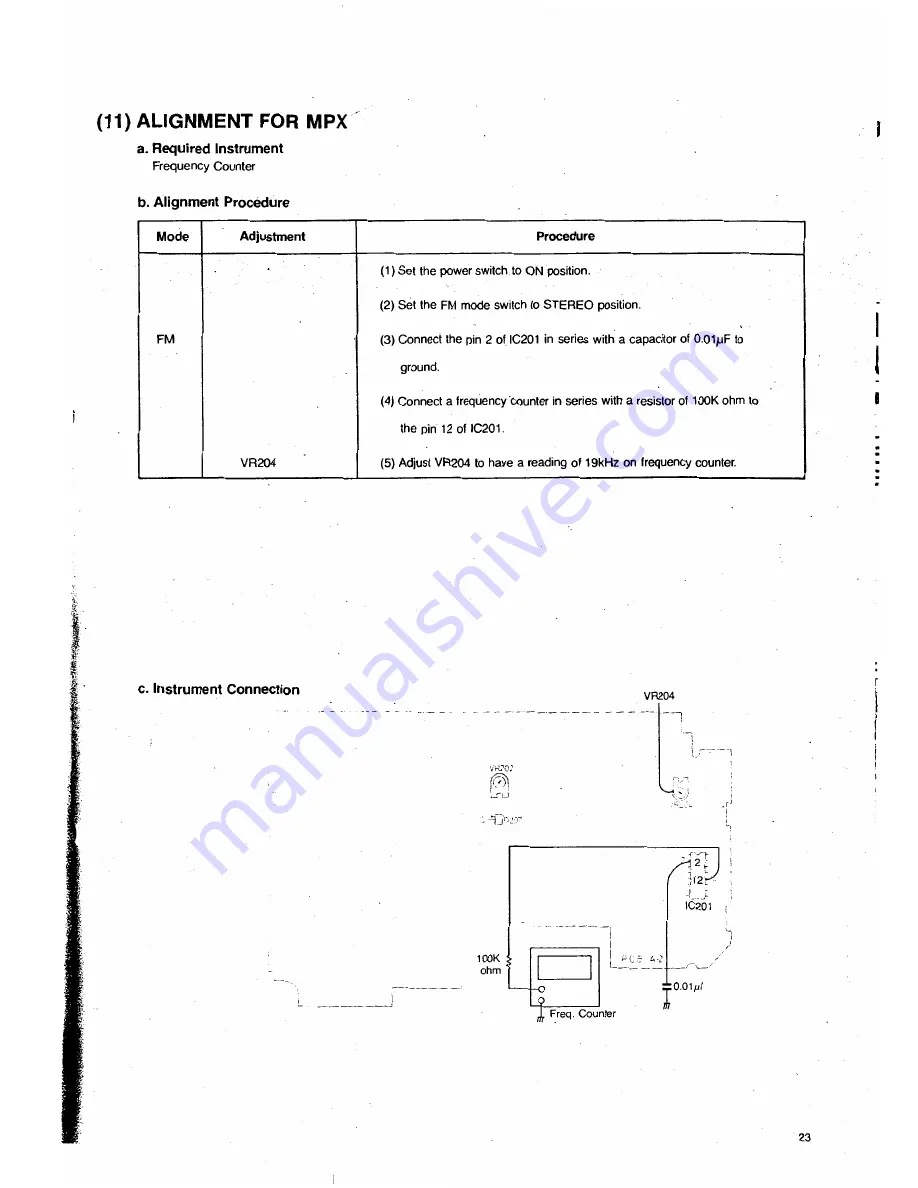 Realistic DX-440 Service Manual Download Page 23