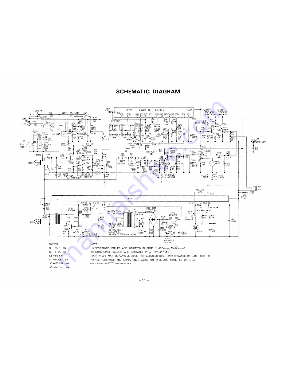 Realistic sct-20 Скачать руководство пользователя страница 11