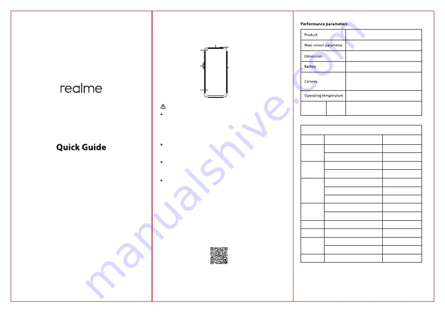 Realme RMX2001 Quick Manual Download Page 1