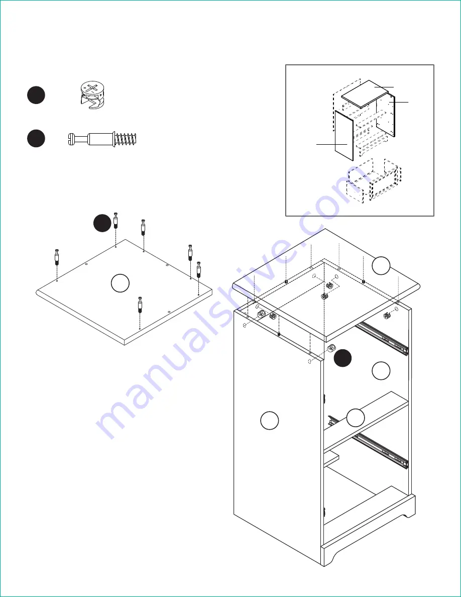 realspace 2-Drawer Lateral File Cabinet Скачать руководство пользователя страница 16