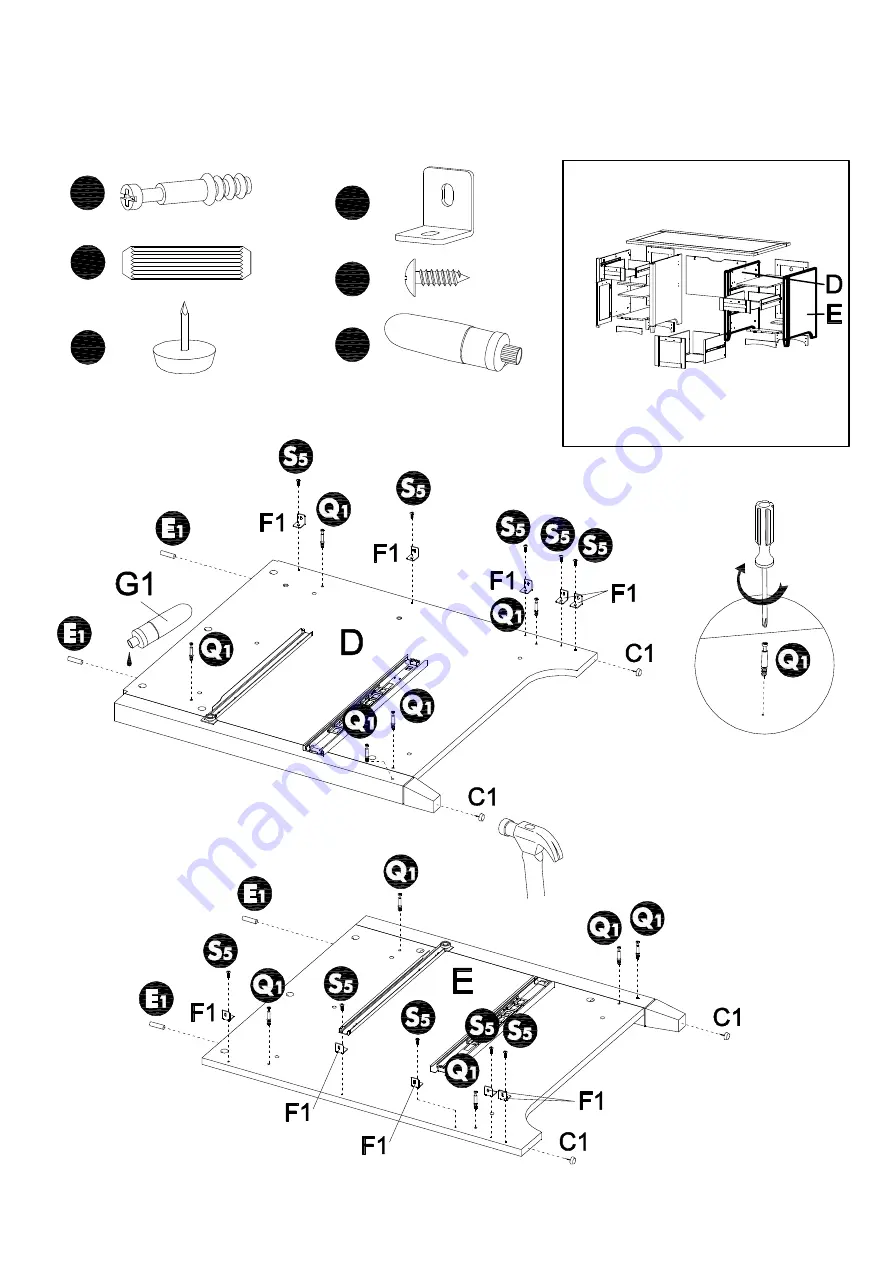 realspace 711398 Assembly Instructions And Warranty Information Download Page 15