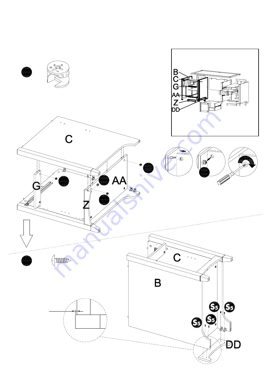 realspace 711398 Assembly Instructions And Warranty Information Download Page 18