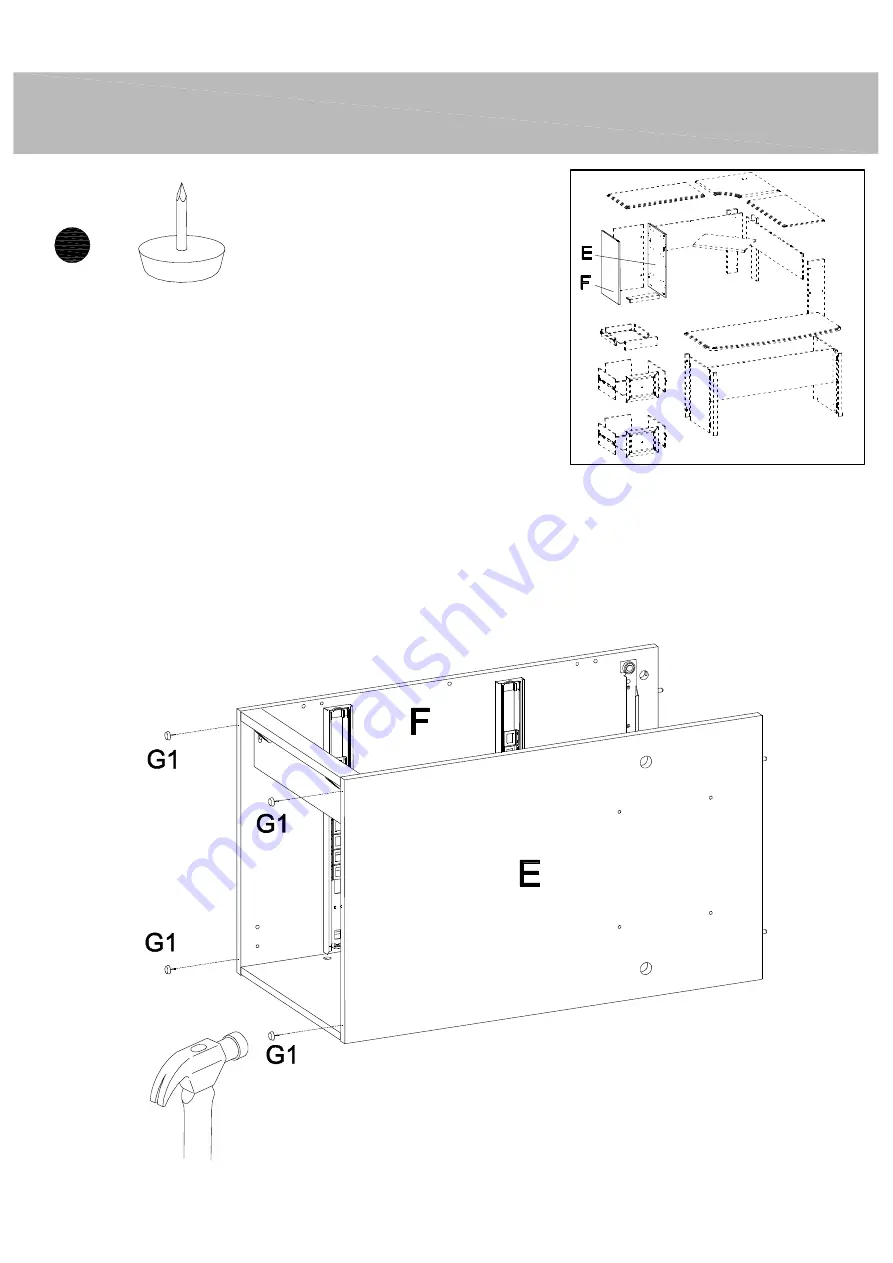 realspace Broadstreet Assembly Instructions And Warranty Information Download Page 58