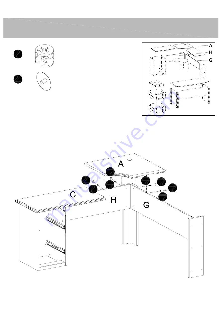 realspace Broadstreet Assembly Instructions And Warranty Information Download Page 69