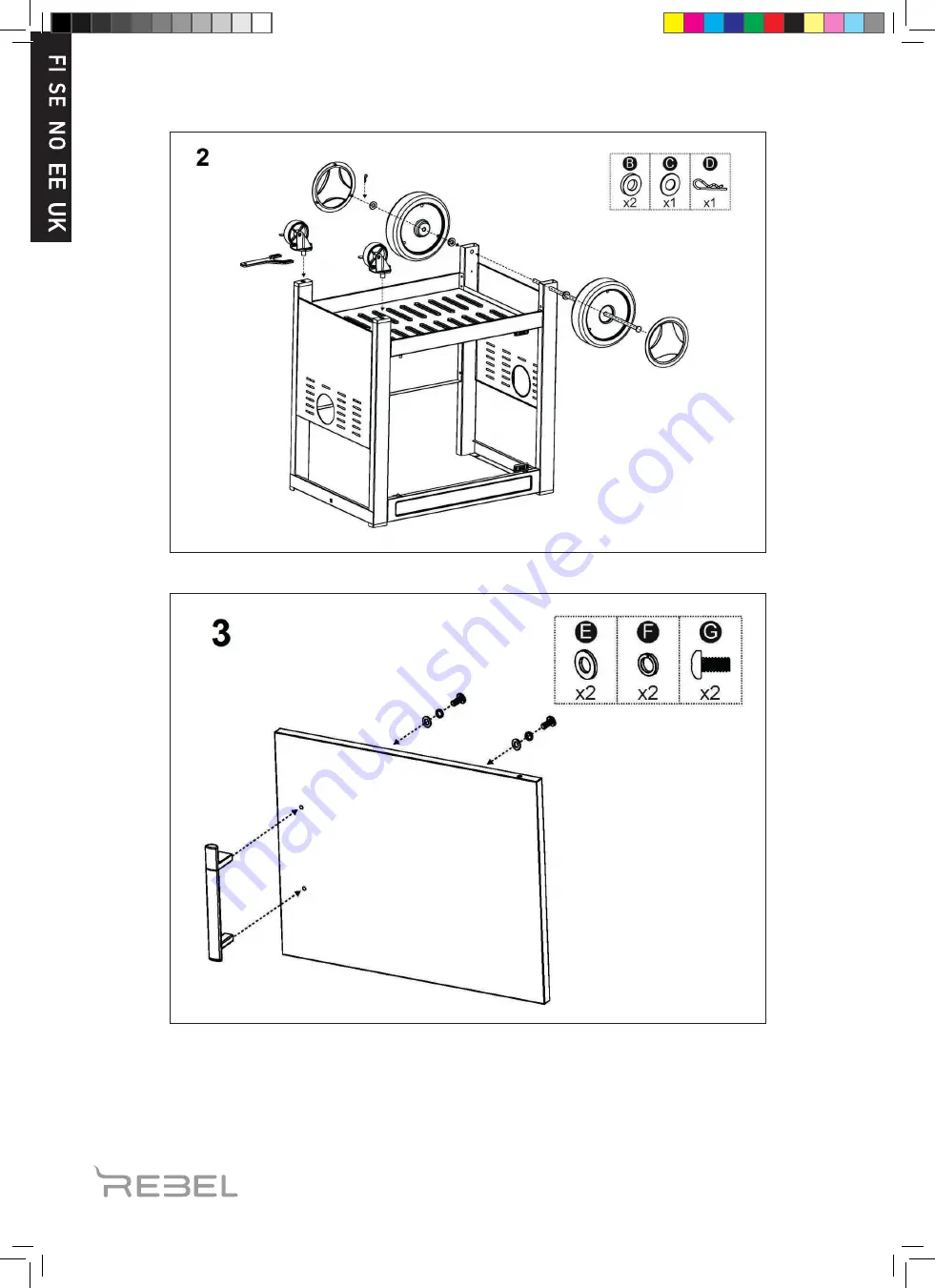 Rebel G45207 Assembly And Operating Instructions Manual Download Page 14