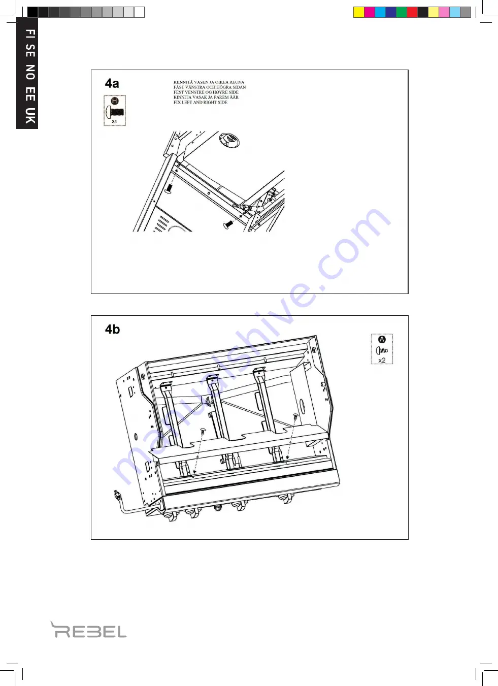 Rebel G45207 Assembly And Operating Instructions Manual Download Page 16