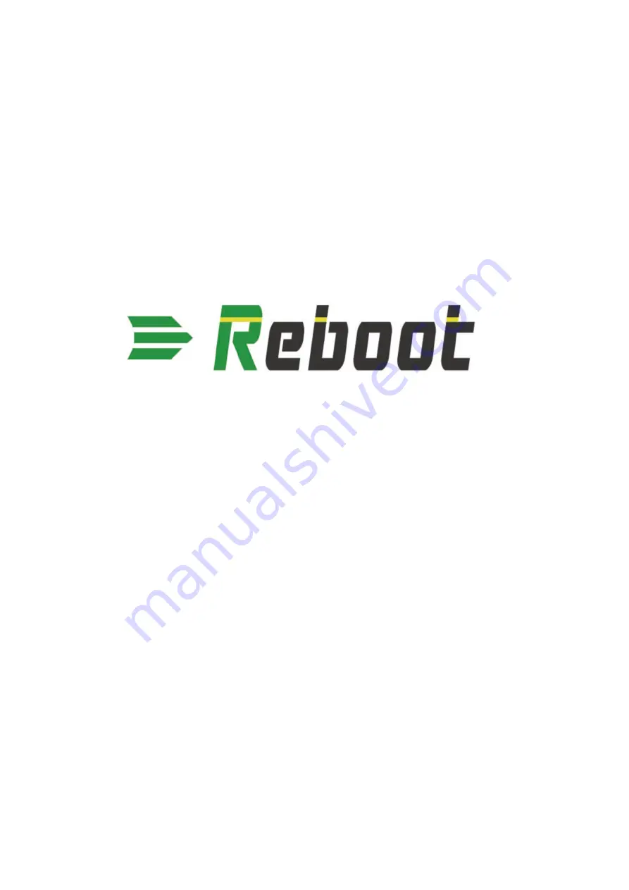 Reboot RBM2100 Operation Manual Download Page 1