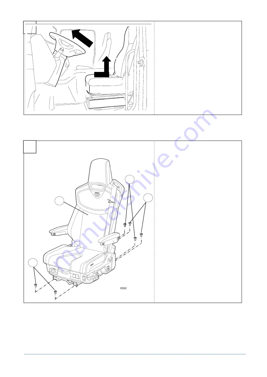 RECARO C 6000 SCANIA STREAMLINE Installation Instructions Manual Download Page 36