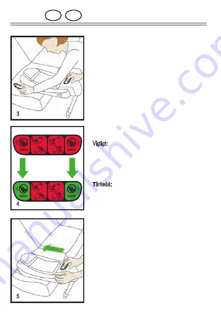 RECARO RECAROfix Instructions For Installation And Use Manual Download Page 56