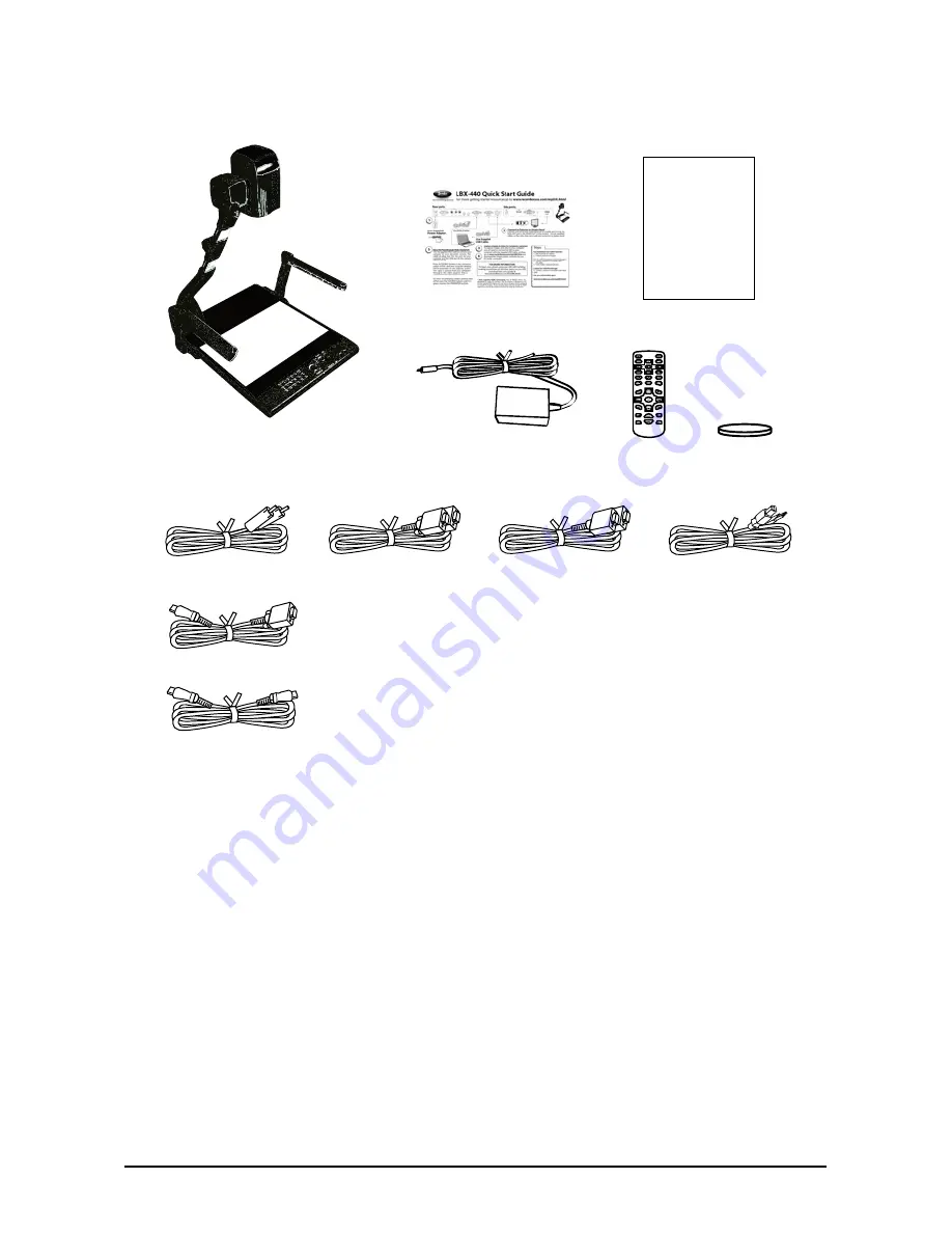 Recordex iMMCam LBX-500 Instruction Manual Download Page 4