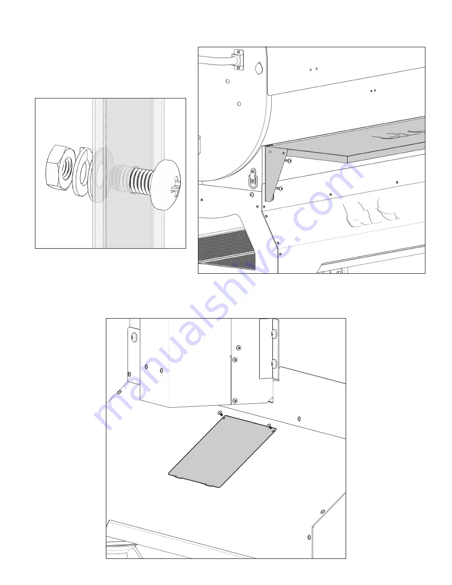 recteq RT-2500 BFG Assembly Manual Download Page 12