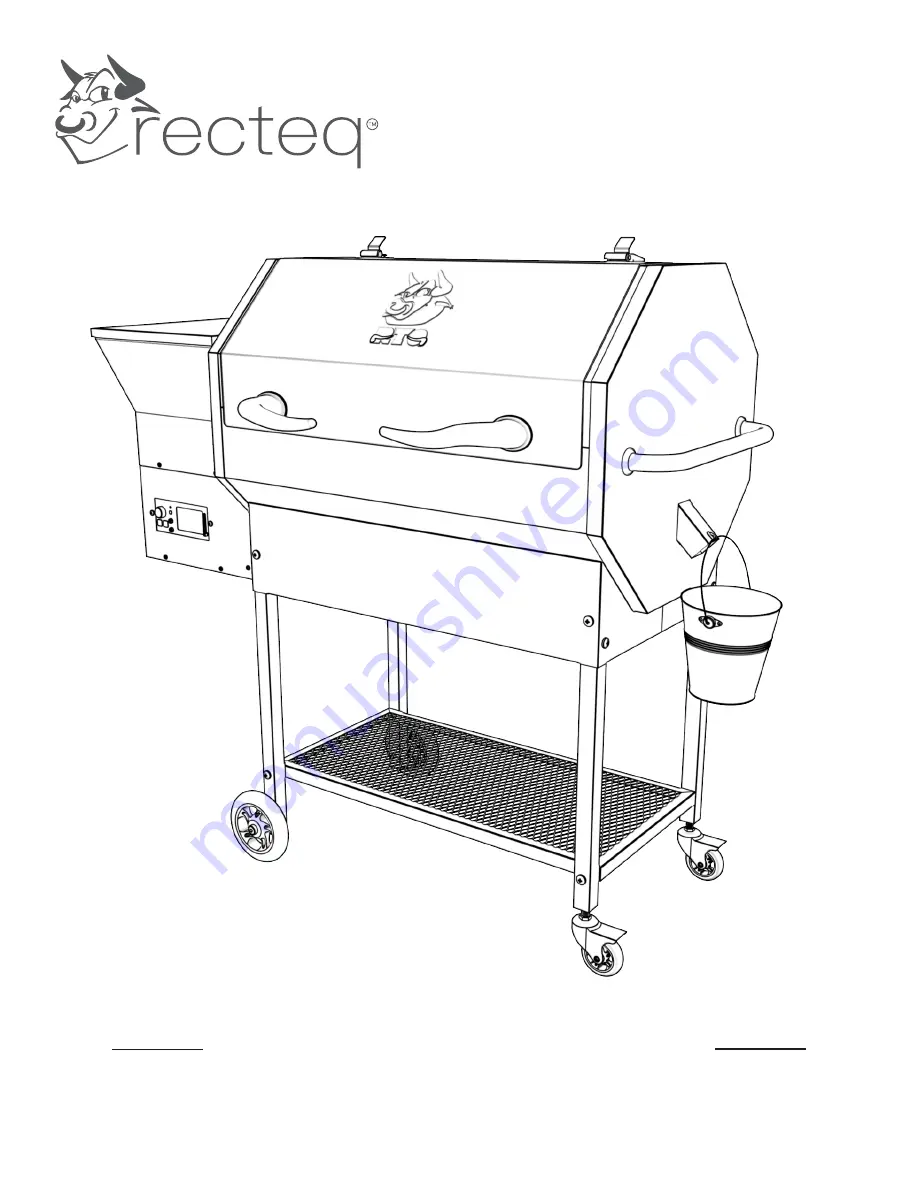 recteq RT-590 Assembly Manual Download Page 1