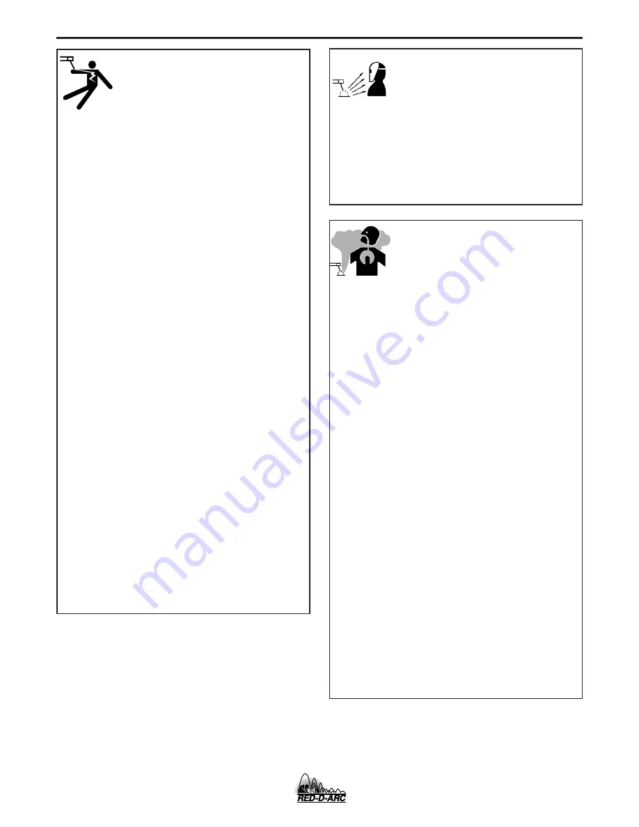 Red-D-Arc 10994 Operator'S Manual Download Page 3