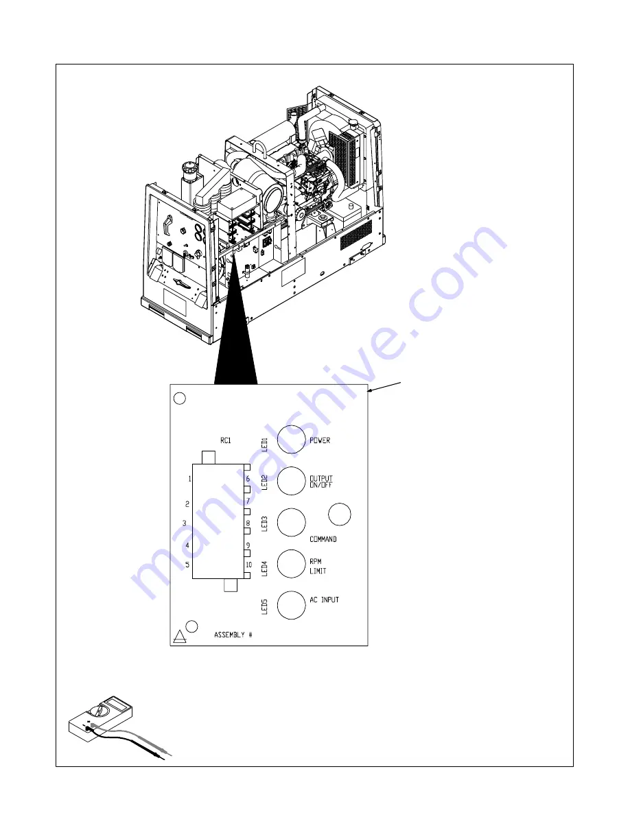 Red-D-Arc D502K 5+4 Technical Manual Download Page 52