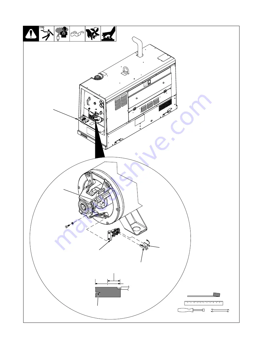 Red-D-Arc D502K 5+4 Technical Manual Download Page 54