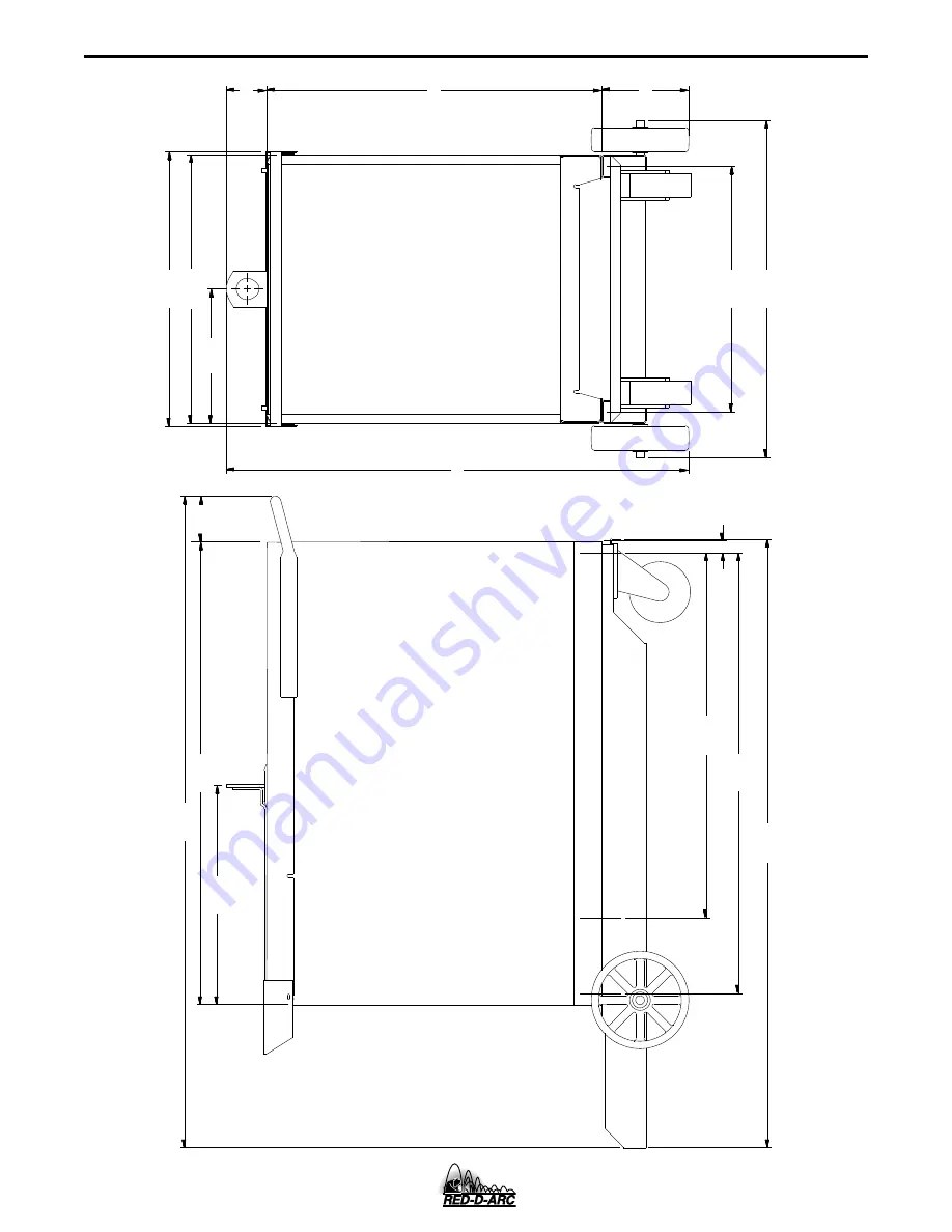 Red-D-Arc DC-600 Operator'S Manual Download Page 48