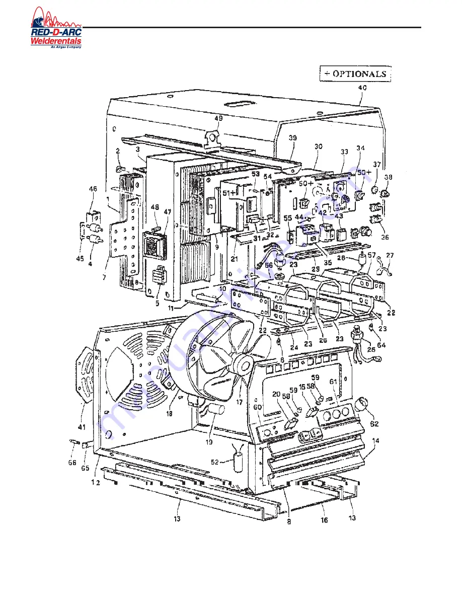 Red-D-Arc E300 3+2 Service Manual Download Page 8