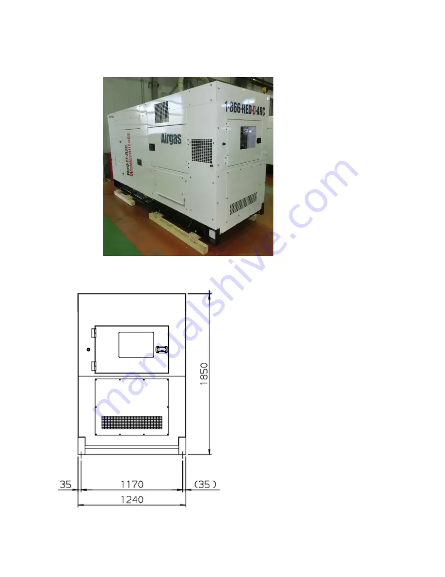 Red-D-Arc RDA150T3 Service Manual Download Page 8