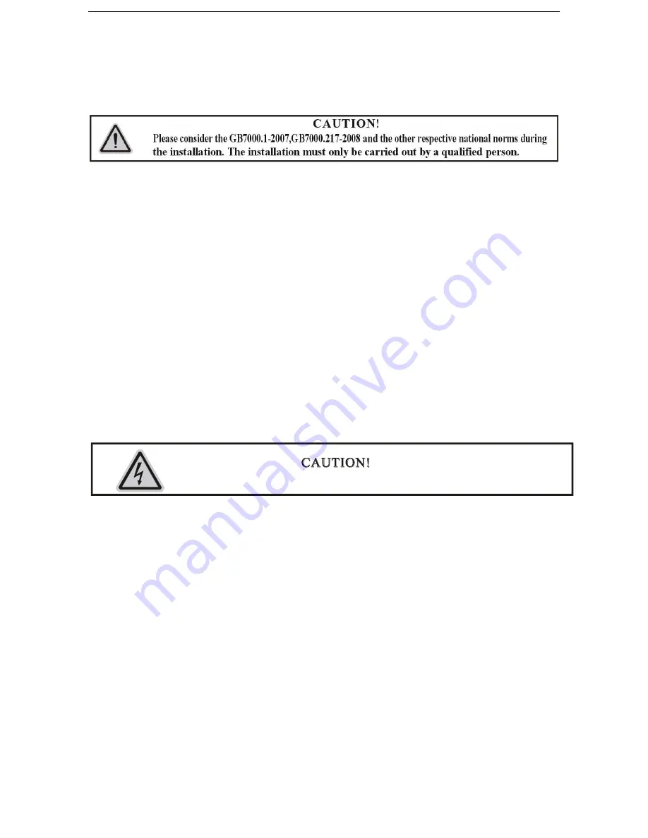 red lighting Classe LWZ60 User Manual Download Page 4