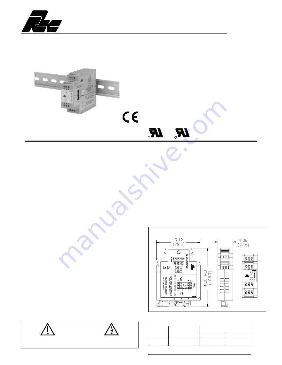 Red Lion Controls IFMA Manual Download Page 1