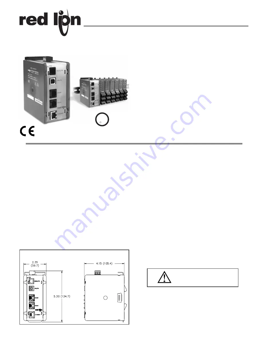 red lion CSMSTRV2-A Скачать руководство пользователя страница 1