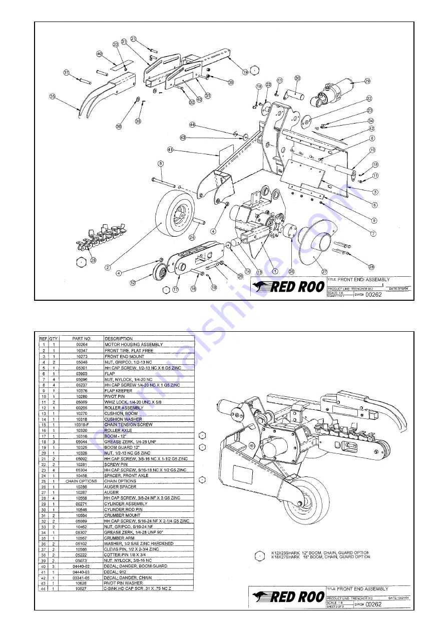 red roo HT912 Operation, Safety & Maintenance Instructions Download Page 17