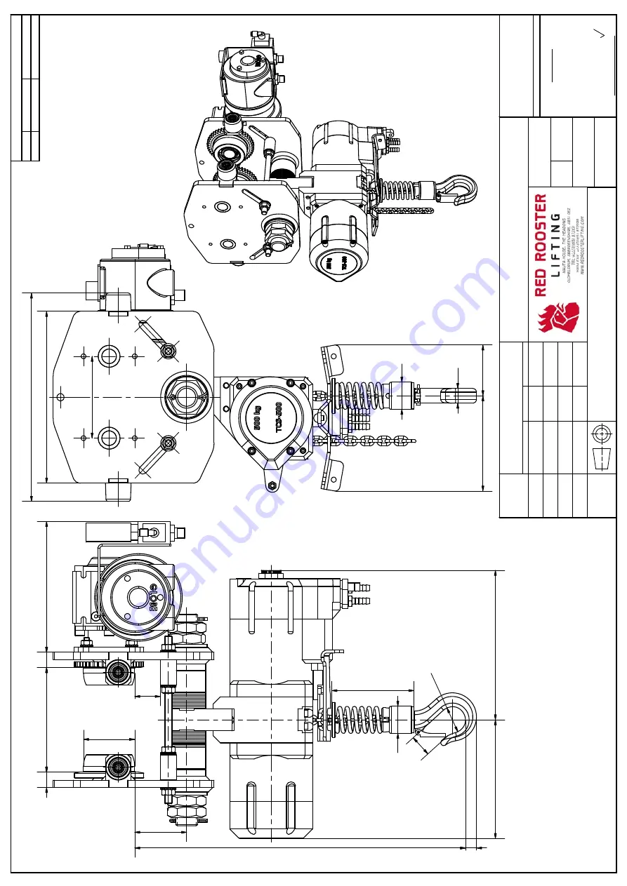 RED ROOSTER TCS-500-AT2S-LF User Manual Download Page 46