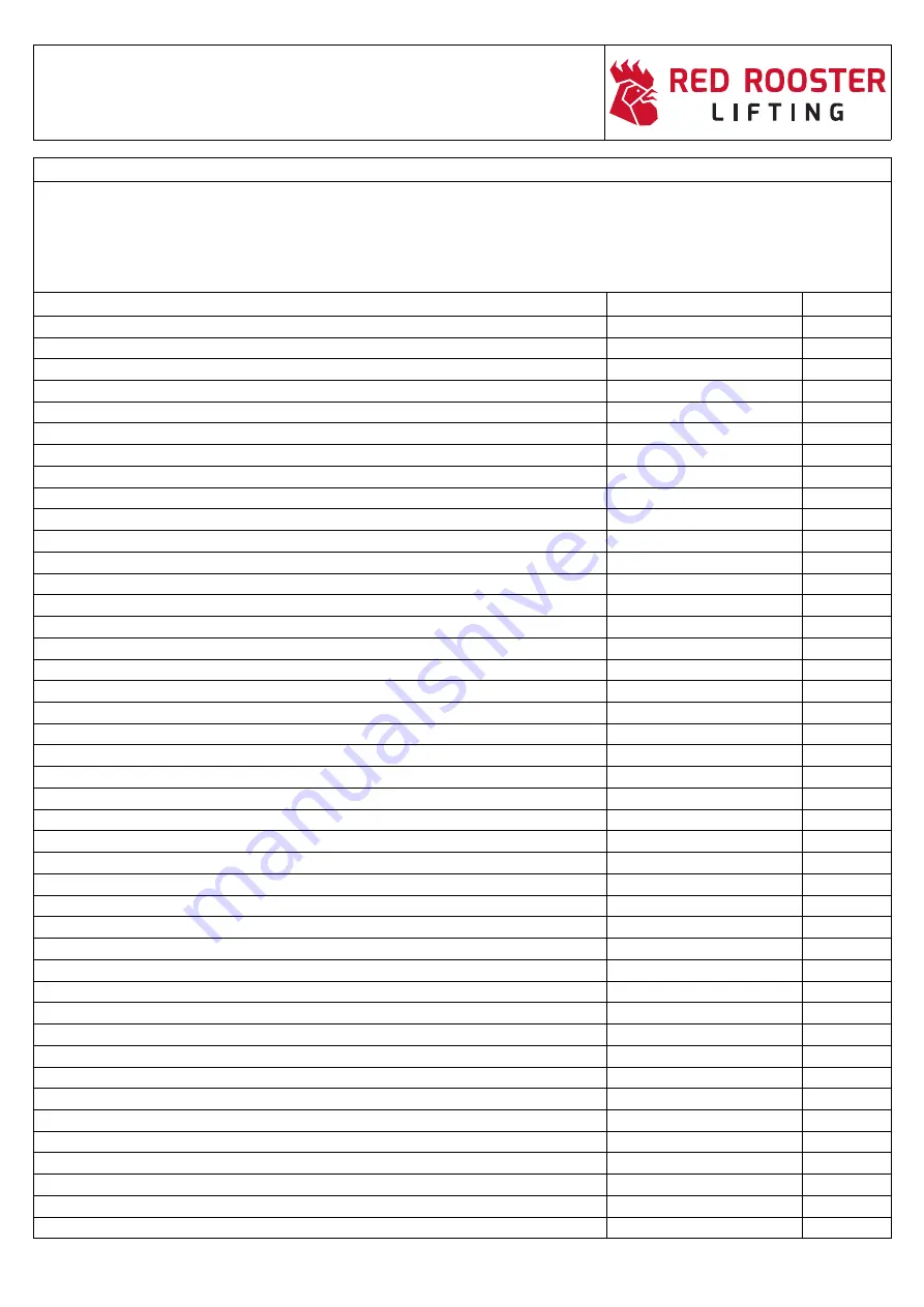 RED ROOSTER TCS-500-AT2S-LF User Manual Download Page 69